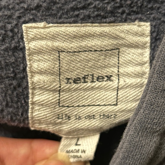 Reflex blue zip up hoodie - Picture 2 of 2